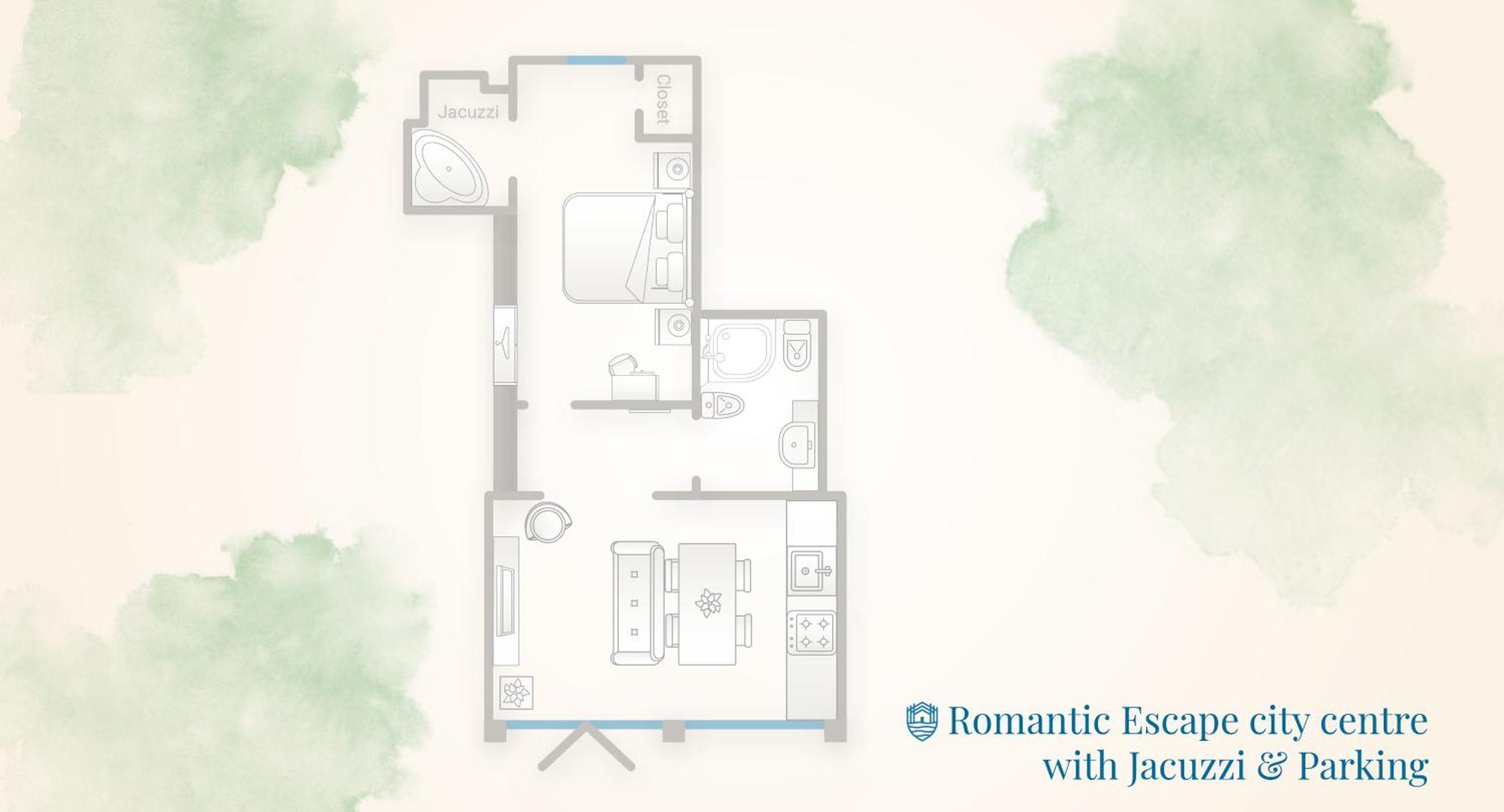 Romantic Escape City Centre With Jacuzzi & Parking By Rent All Como Bagian luar foto